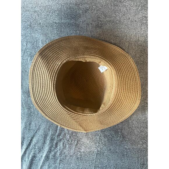 Sun Hat with Floral Ribbon - Picture 5 of 6